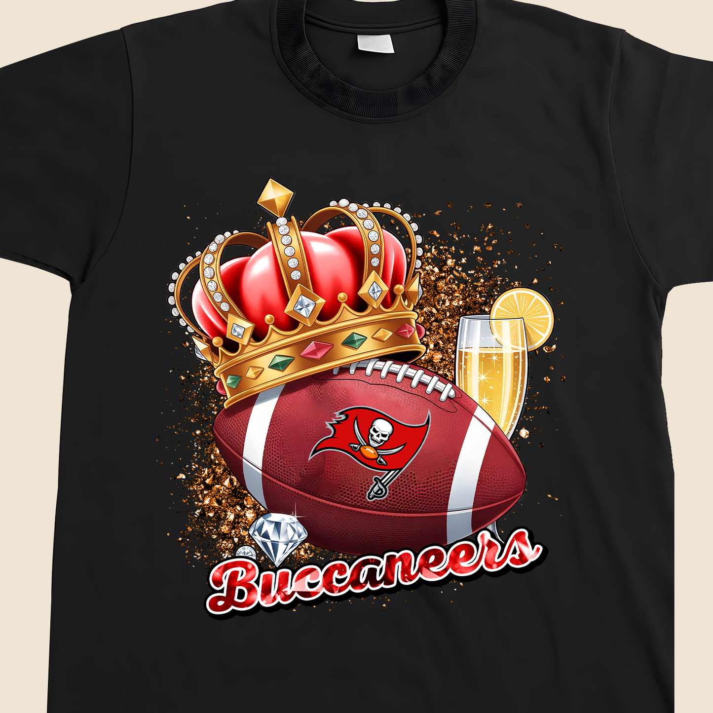 TB x NFL Crowns Diamond T-Shirt DATND TANTD