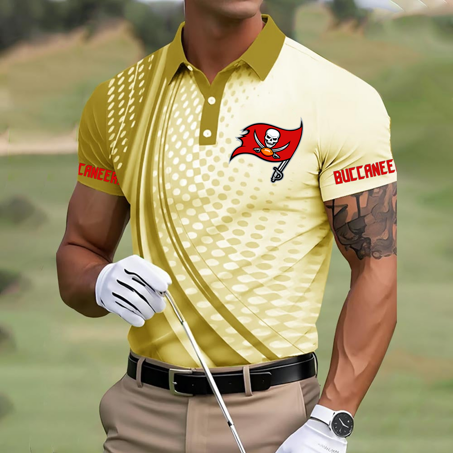TB x NFL Polo Shirt DATND TANTD