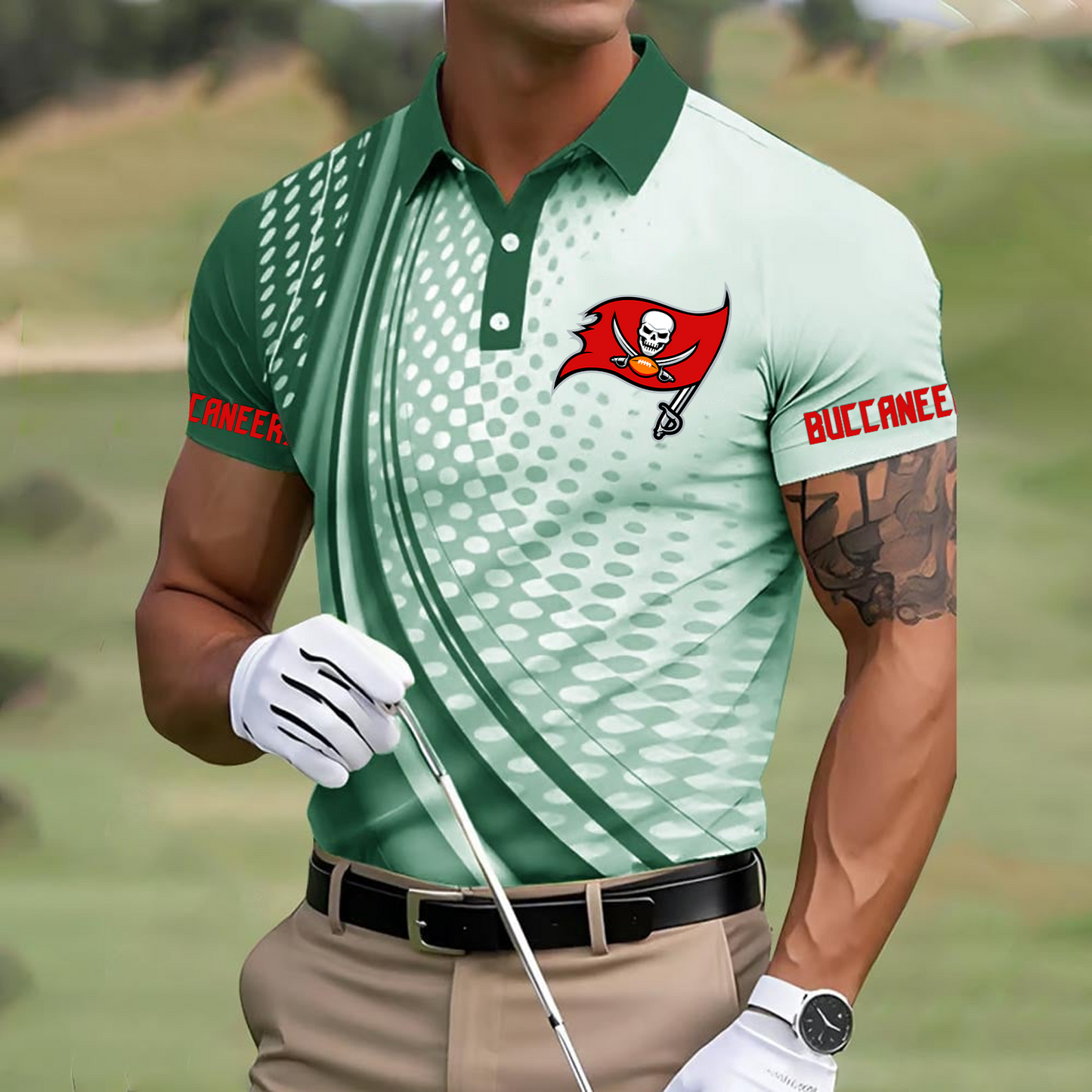 TB x NFL Polo Shirt DATND TANTD