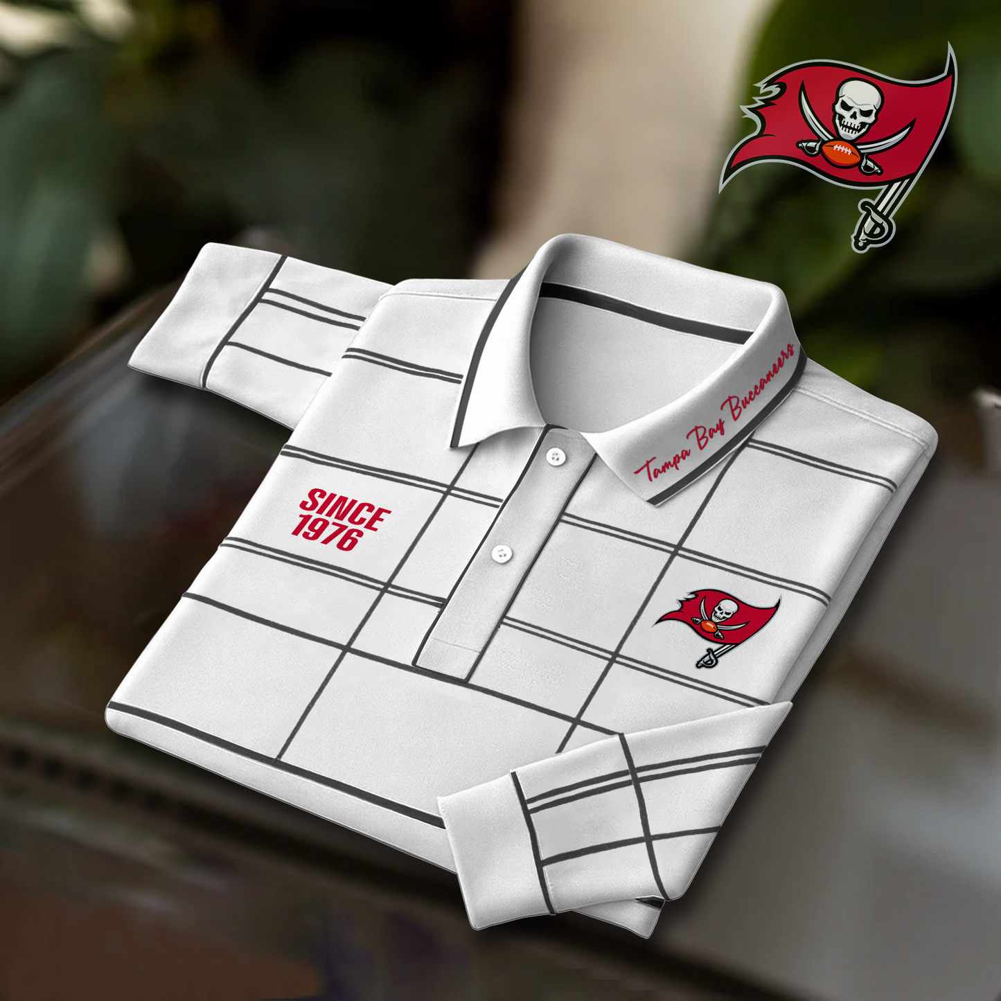 TB x NFL Polo Shirt Long Sleeve DatND DVT