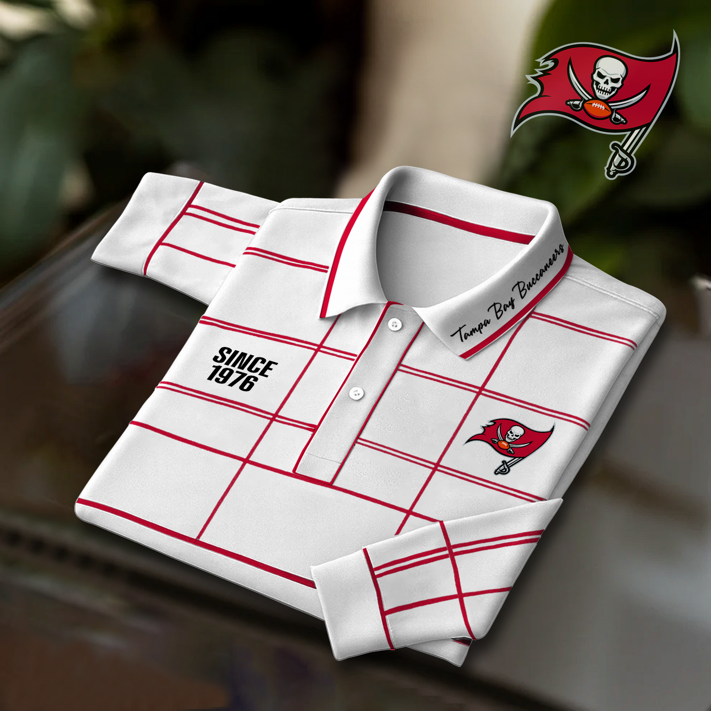 TB x NFL Polo Shirt Long Sleeve DatND DVT
