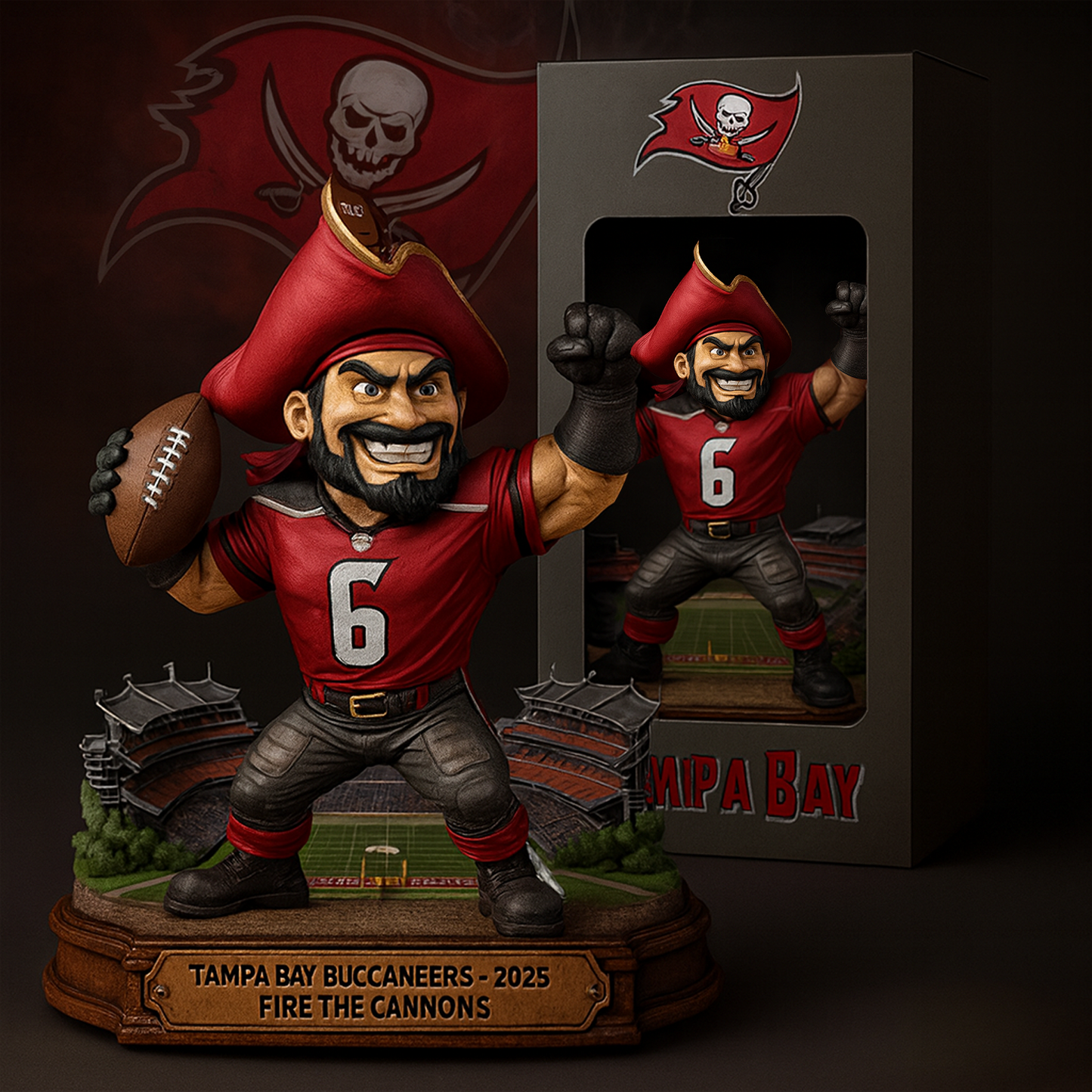 TB x NFL Premium Acrylic Plaque DATND TANTD