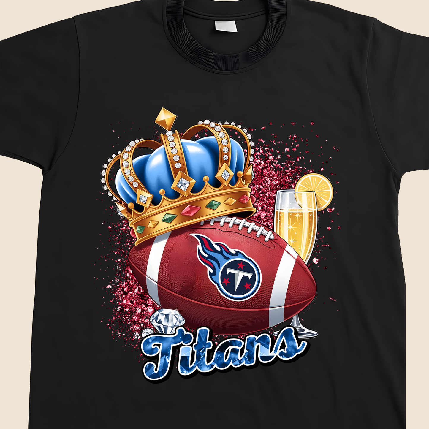 TEN x NFL Crowns Diamond T-Shirt DATND TANTD