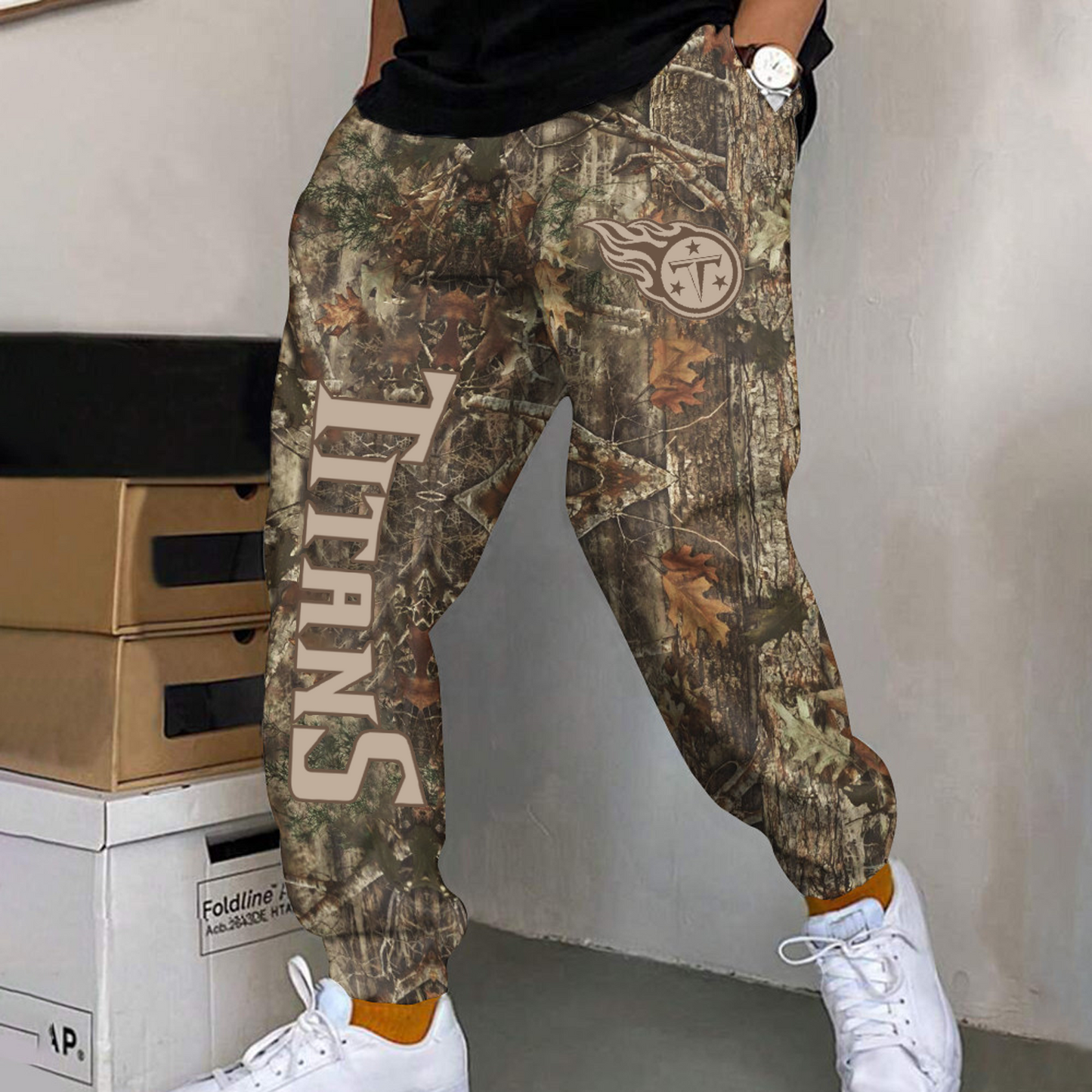 TEN x NFL Football Team Hunting Camo Long Pants DATND TANTD