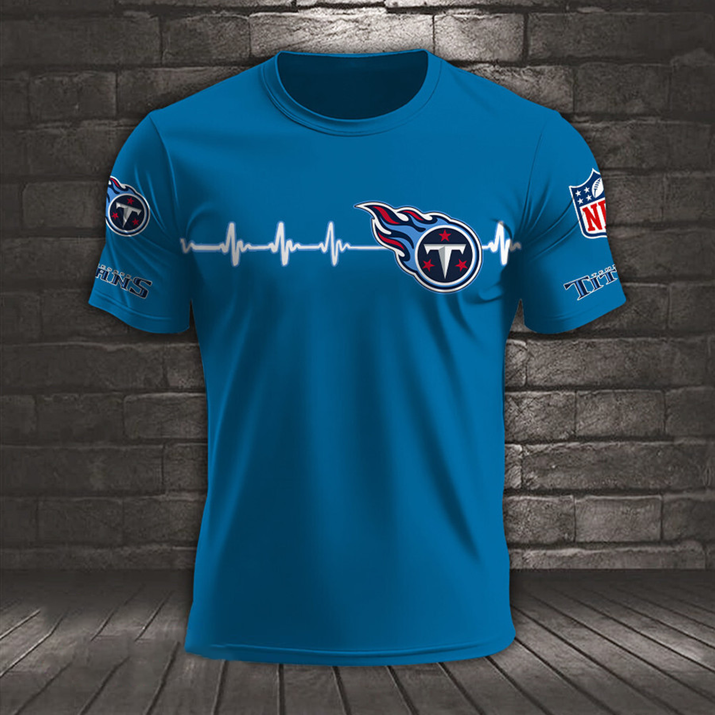 TEN x NFL Heart Rate Map Special 3D Shirt DatND ThuongNH