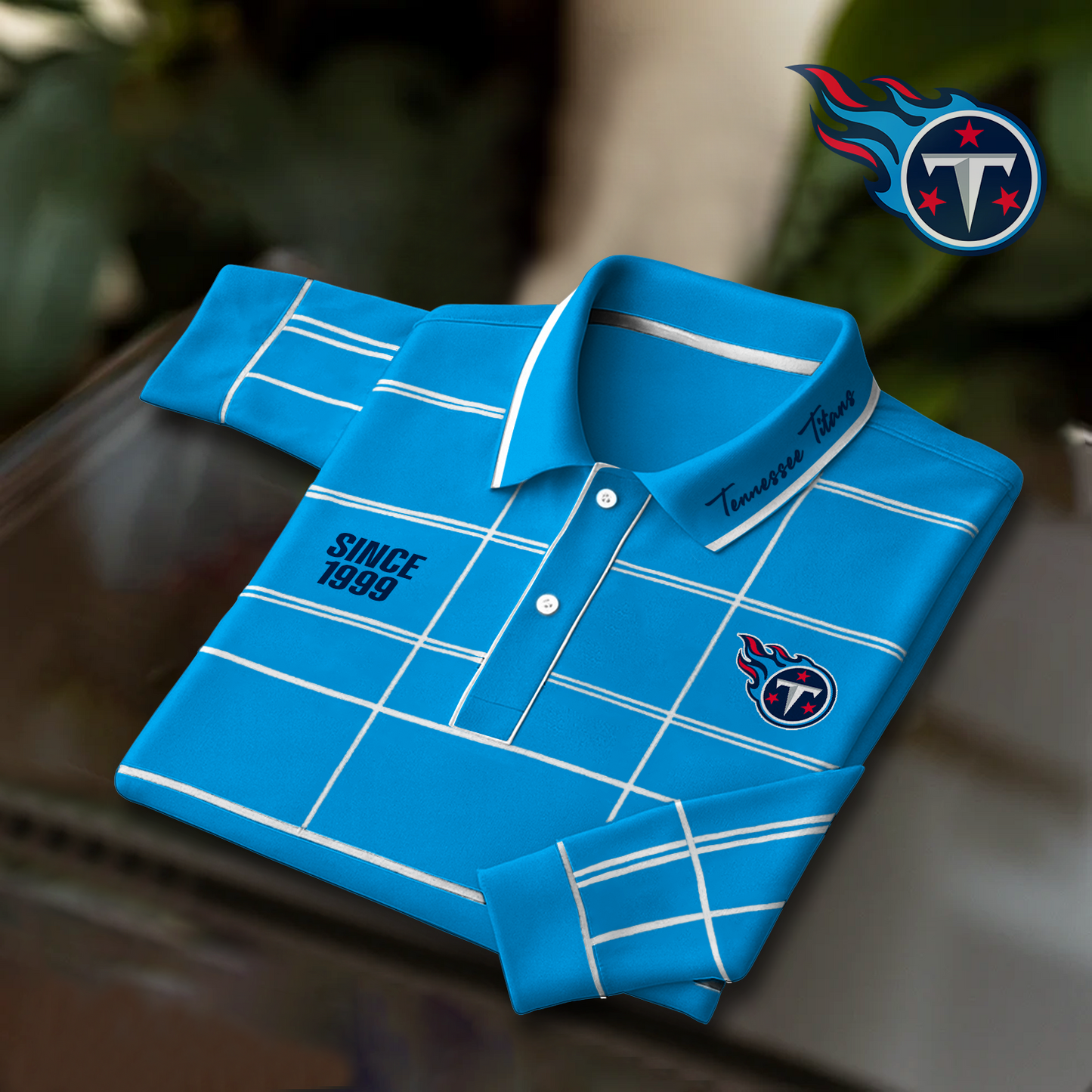 TEN x NFL Polo Shirt Long Sleeve DatND DVT