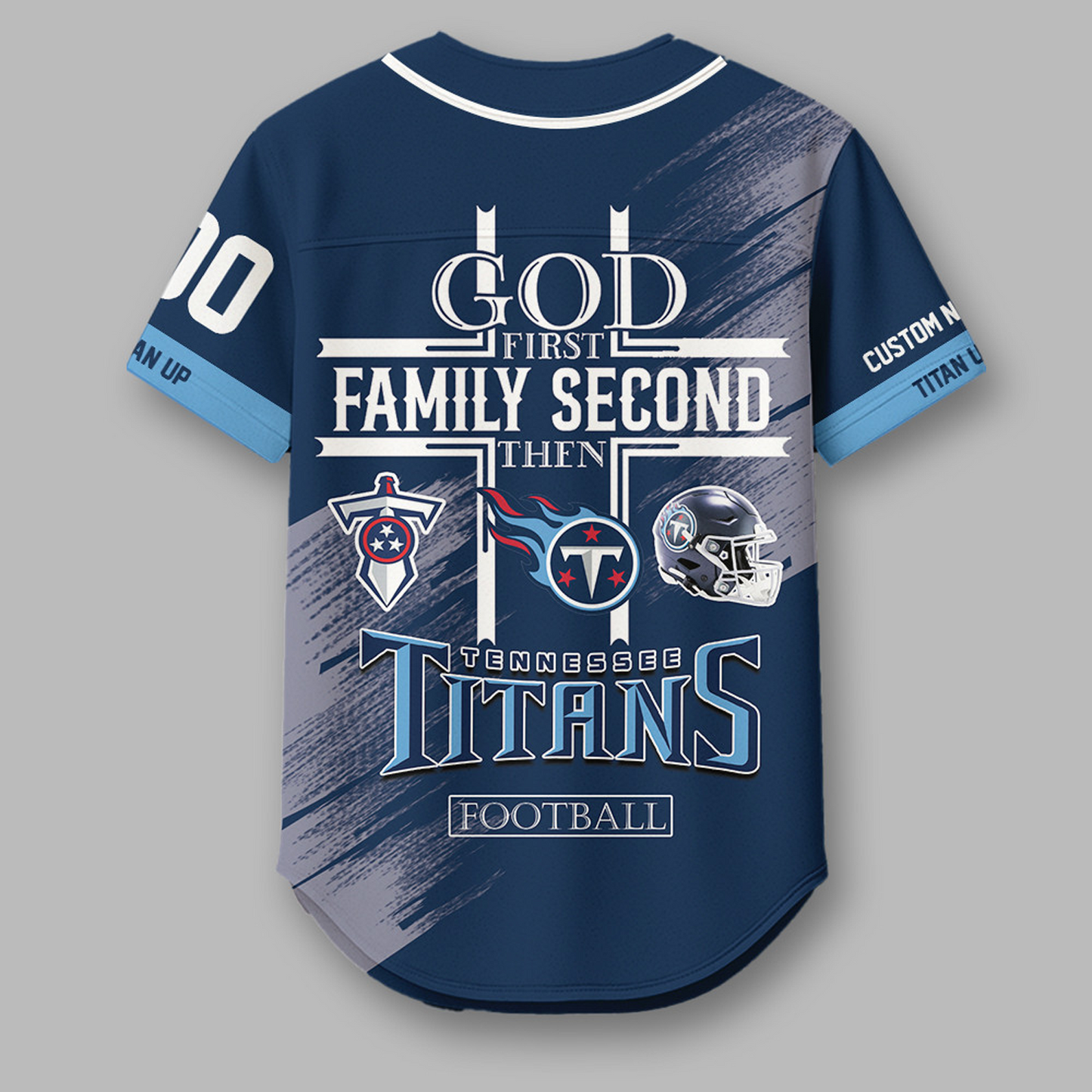 TEN x NFL Premium NFL Baseball Jersey DATND TANTD
