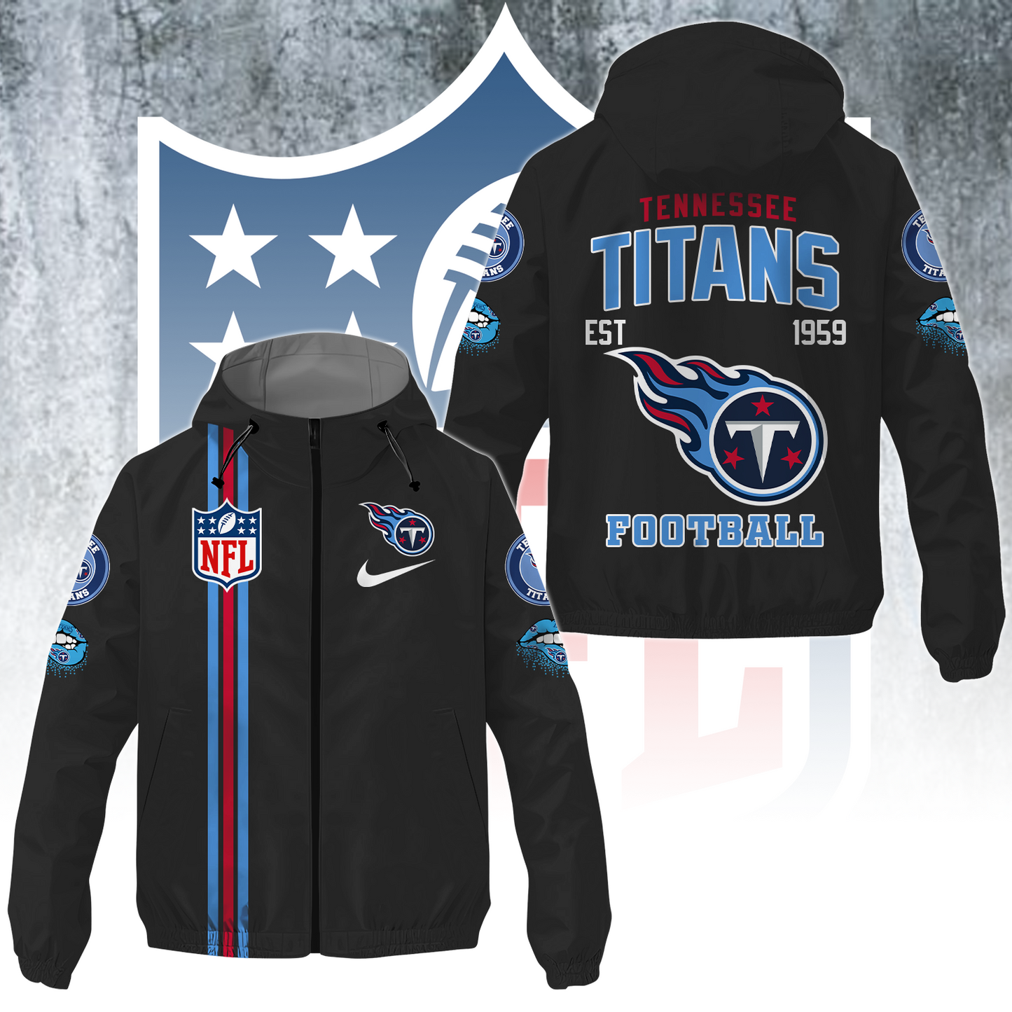TEN x NFL Windbreaker Jacket DATND TANTD