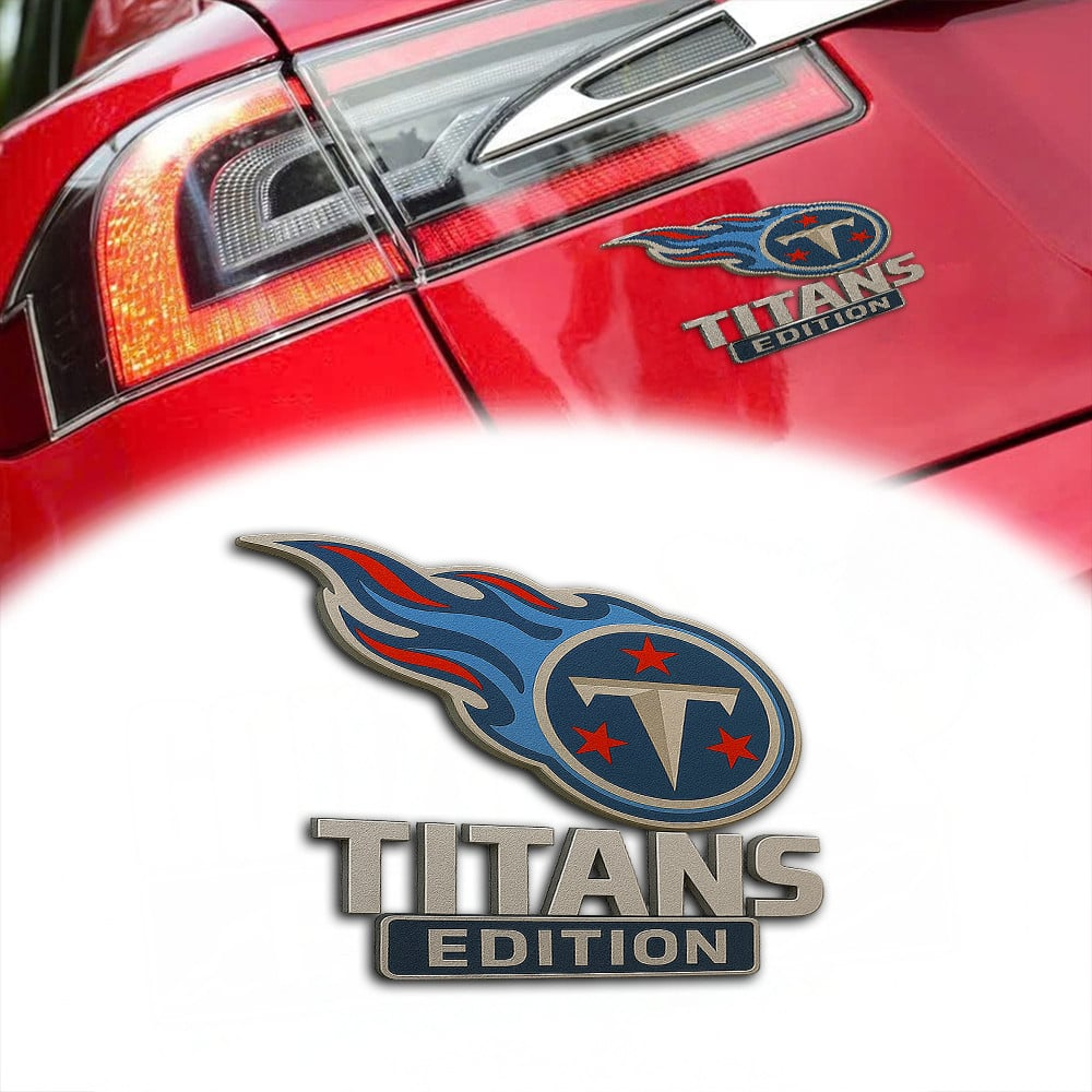 TT Premium 3D Car Name Badge DDT TTV