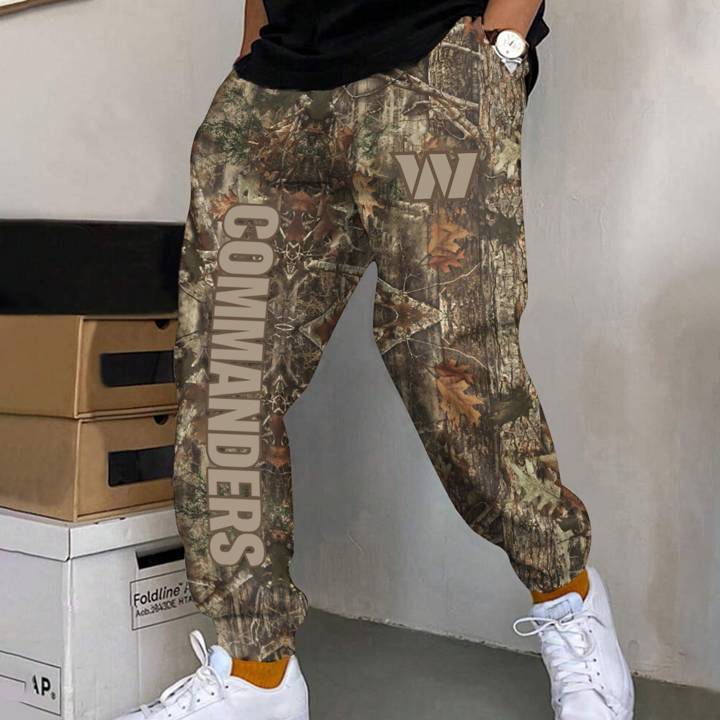 WAS x NFL Football Team Hunting Camo Long Pants DATND TANTD