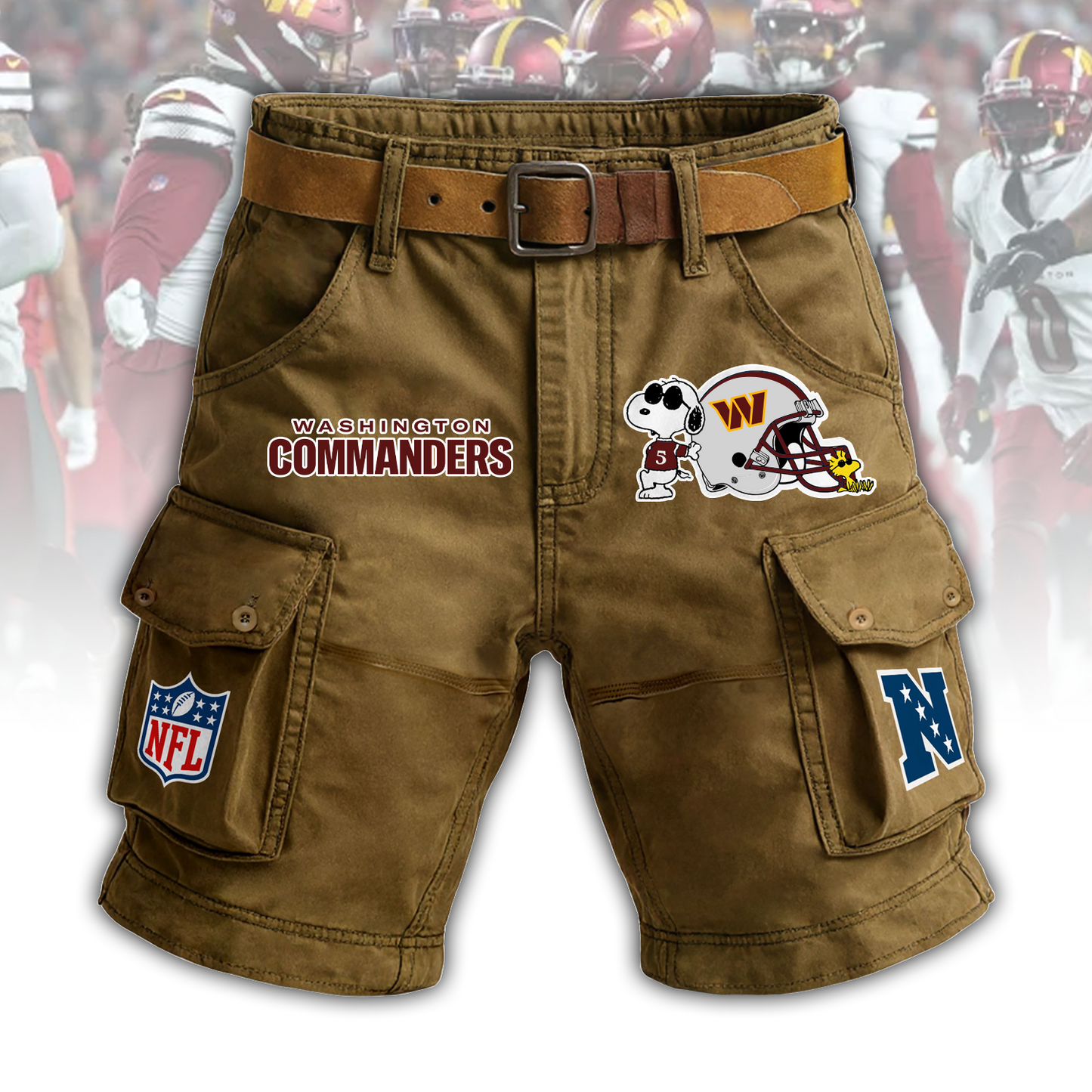 WAS x NFL Man Shorts
