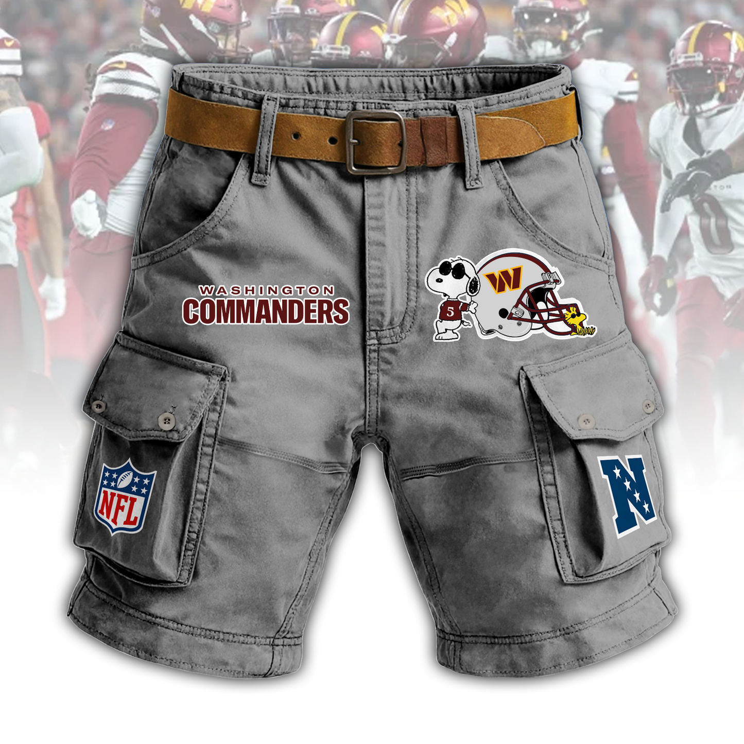 WAS x NFL Man Shorts