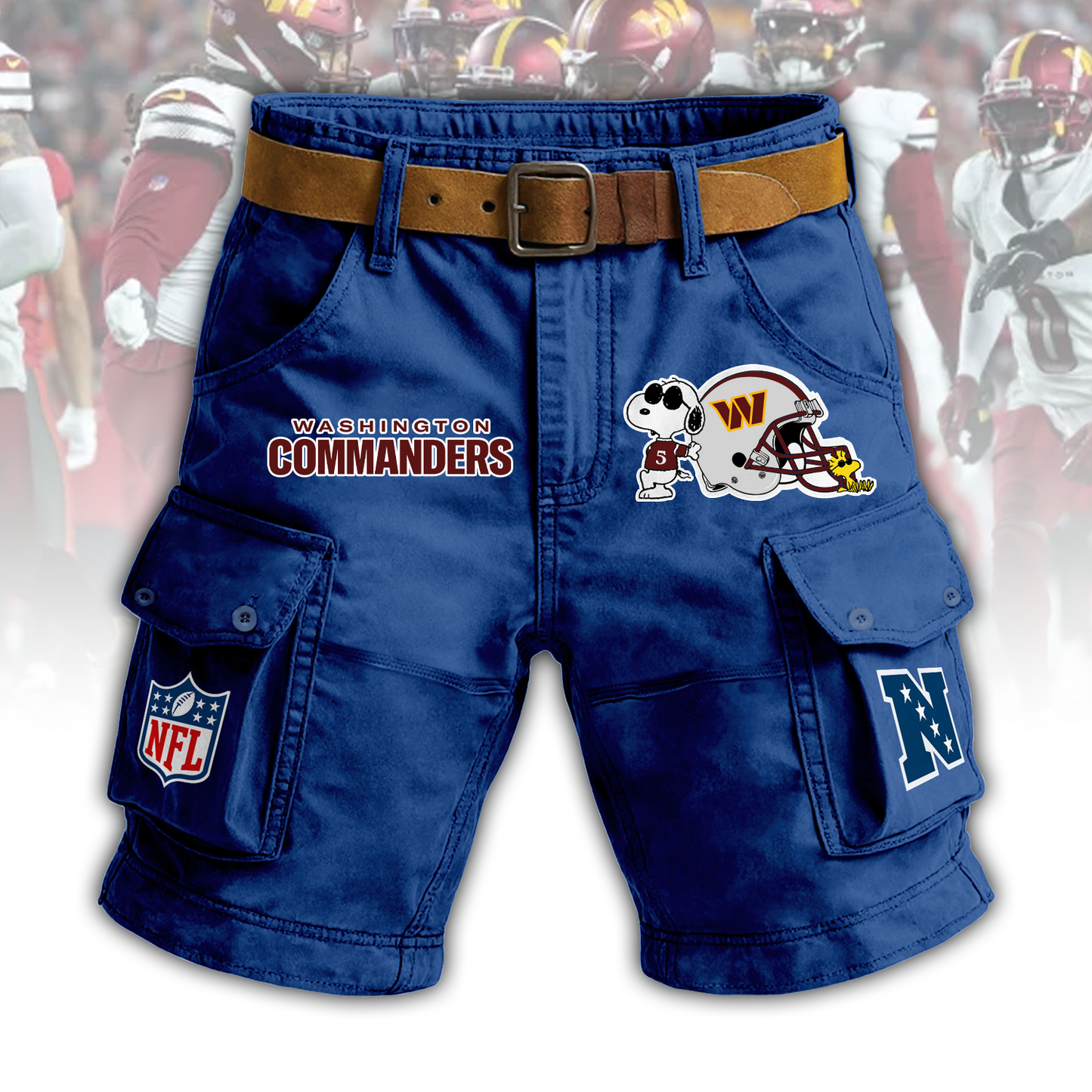 WAS x NFL Man Shorts