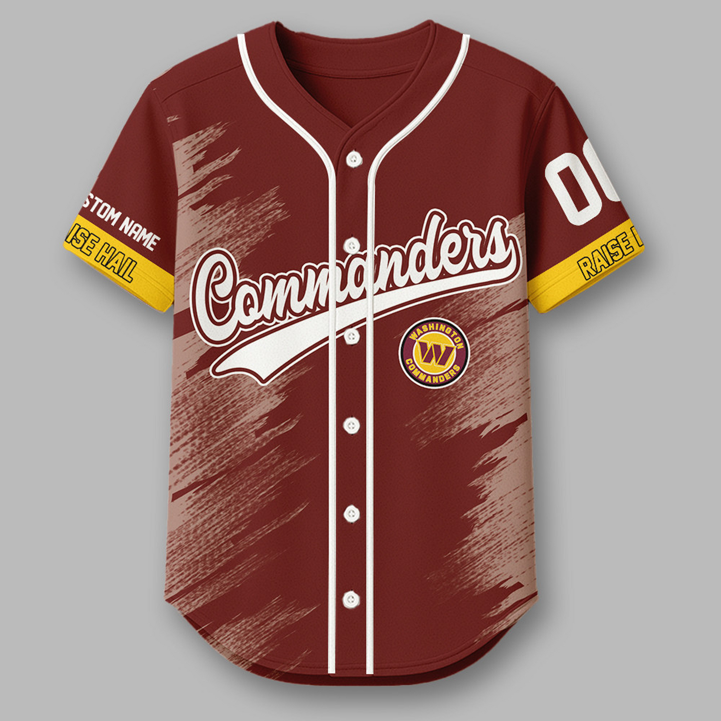 WAS x NFL Premium NFL Baseball Jersey DATND TANTD