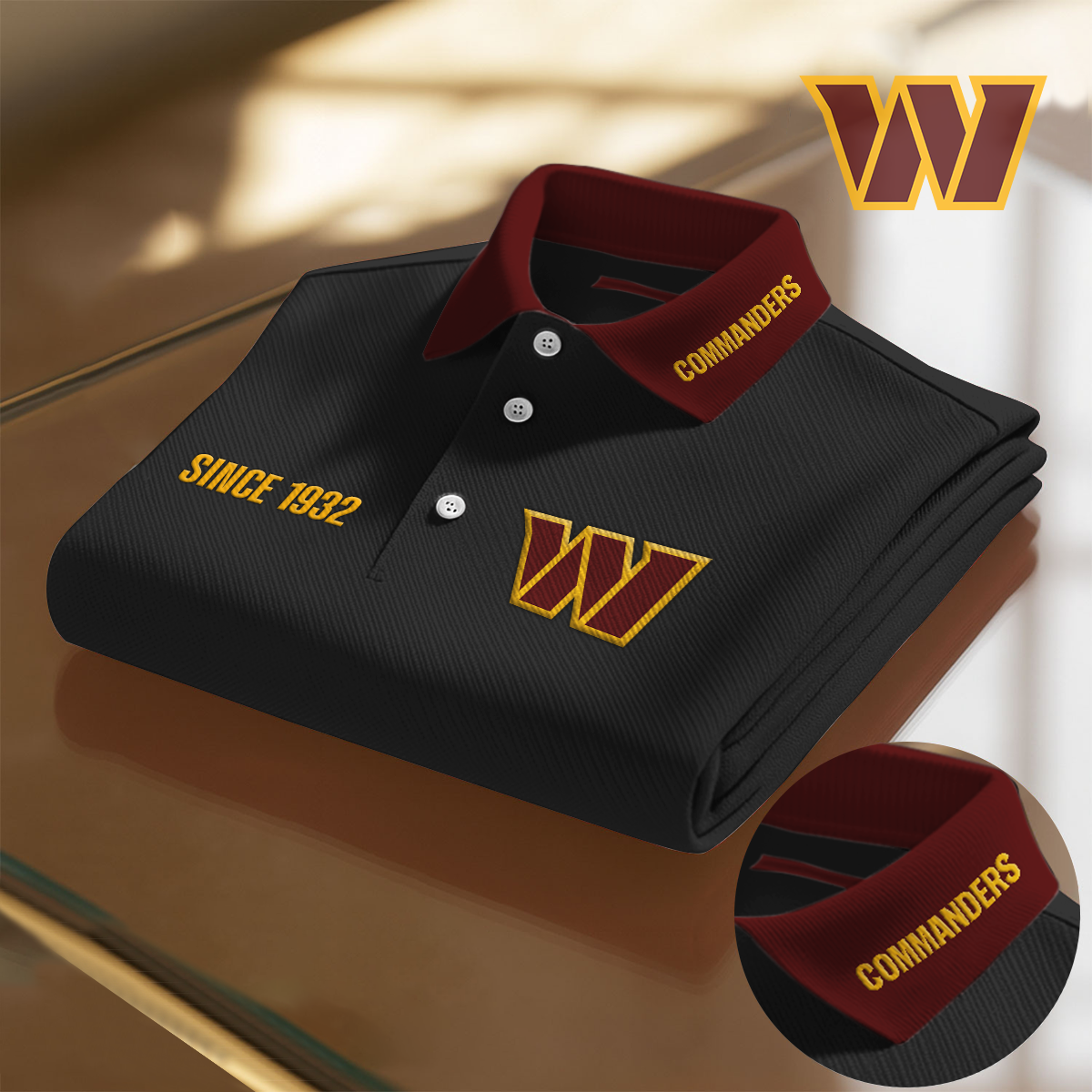 WAS x NFL Premium Polo Shirt DatND DVT