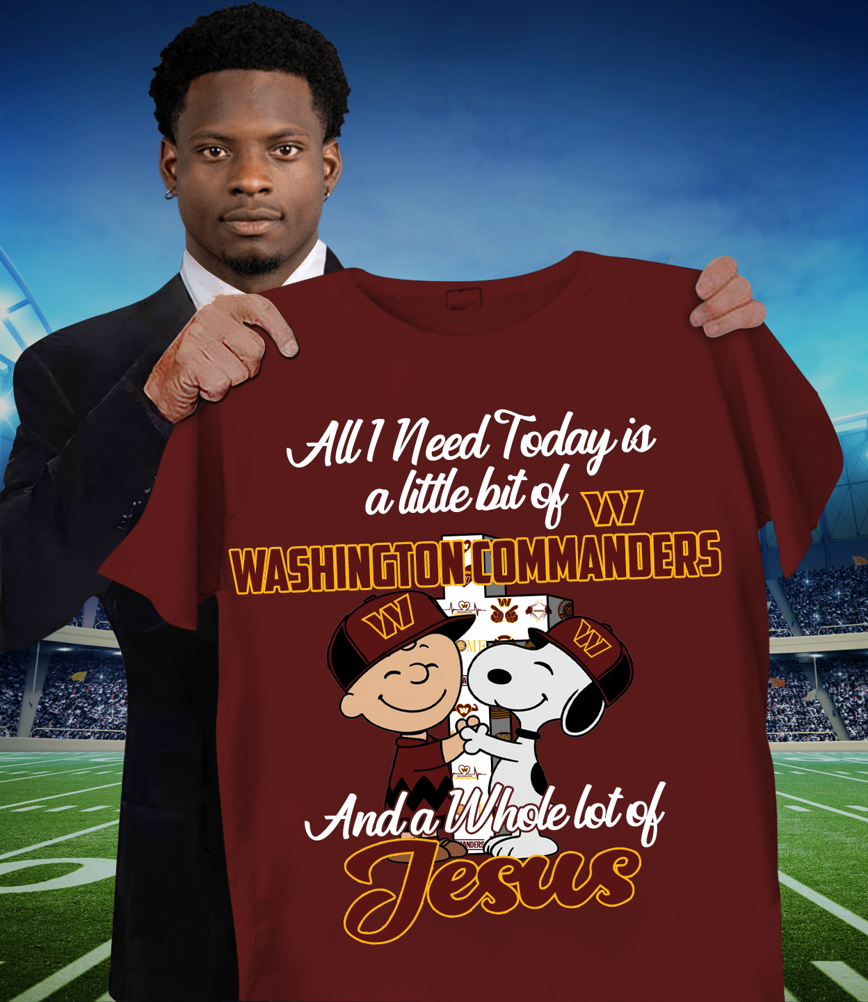 WAS x NFL Whole Lot Of Jesus DATND TANTD