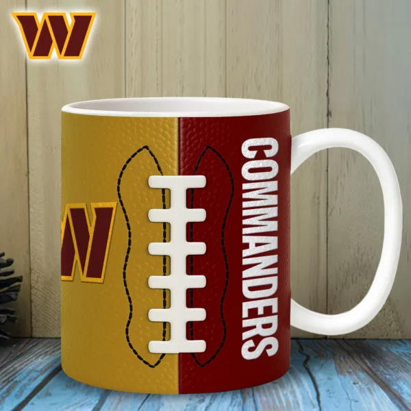 WC Premium NFL Split Color Ceramic Mug DDT HLPhuong