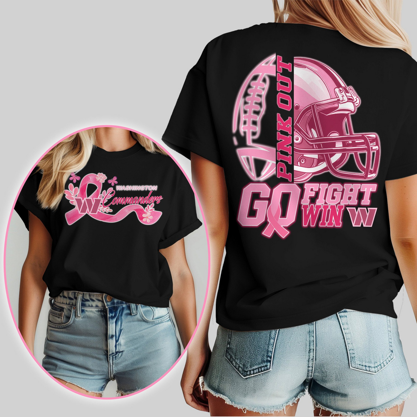 WC Premium Tackle Breast Cancer Women's Shirt DDT TTV