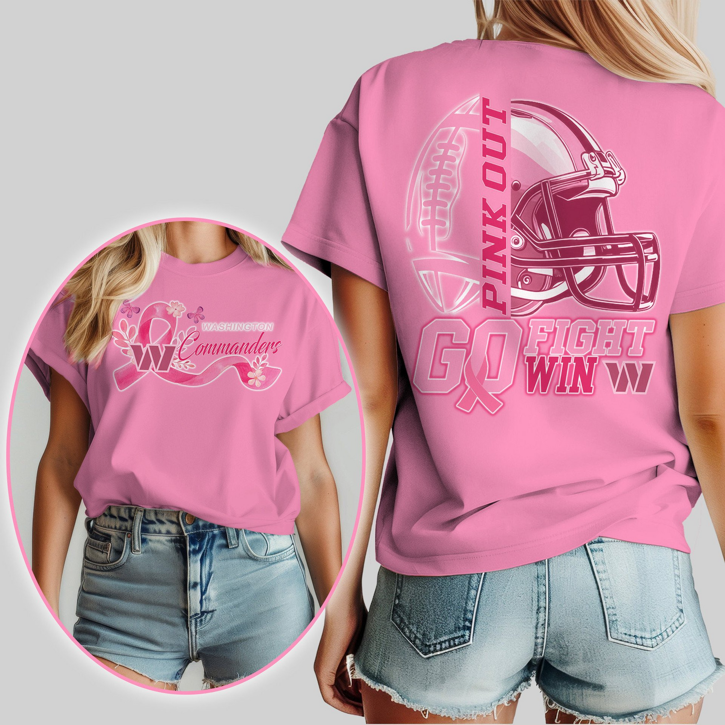 WC Premium Tackle Breast Cancer Women's Shirt DDT TTV