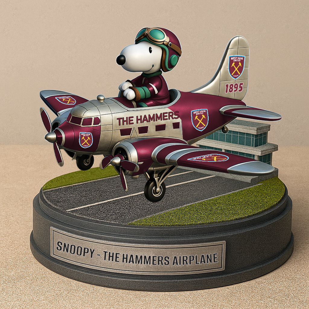 WH EPL x SNP Airplane Premium Acrylic Plaque DDT CTND