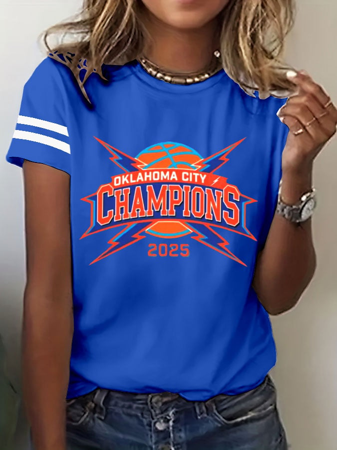Women's Basketball Print T-shirt DDT NTL