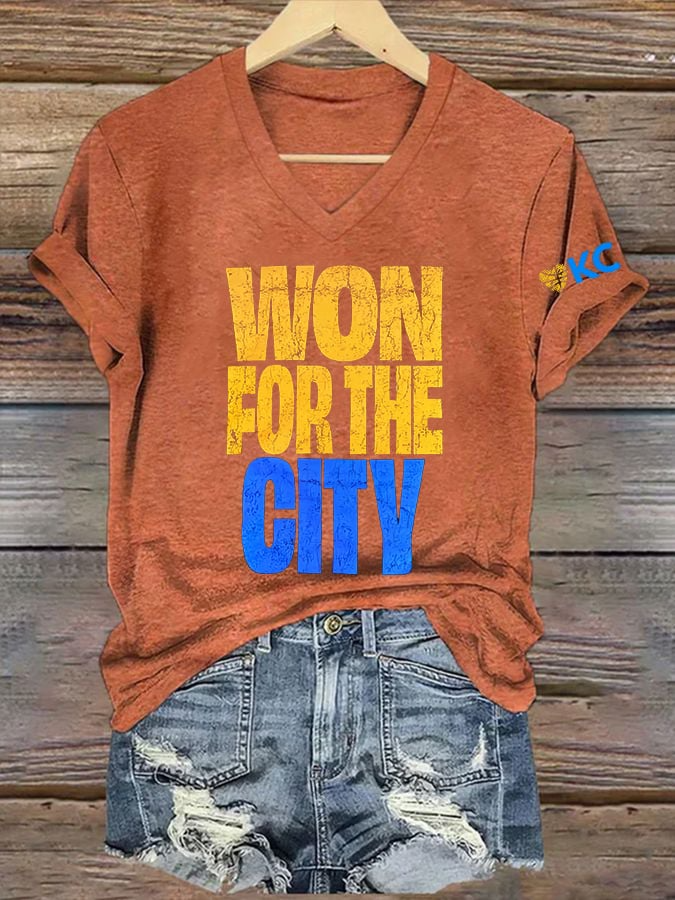 Women's Basketball Print V14 V-Neck T-Shirt DDT NTL