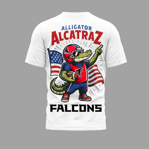 AF Premium NFL x Alligator Alcatraz 3D Shirt DDT 220725 TTV