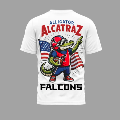 AF Premium NFL x Alligator Alcatraz 3D Shirt DDT 220725 TTV