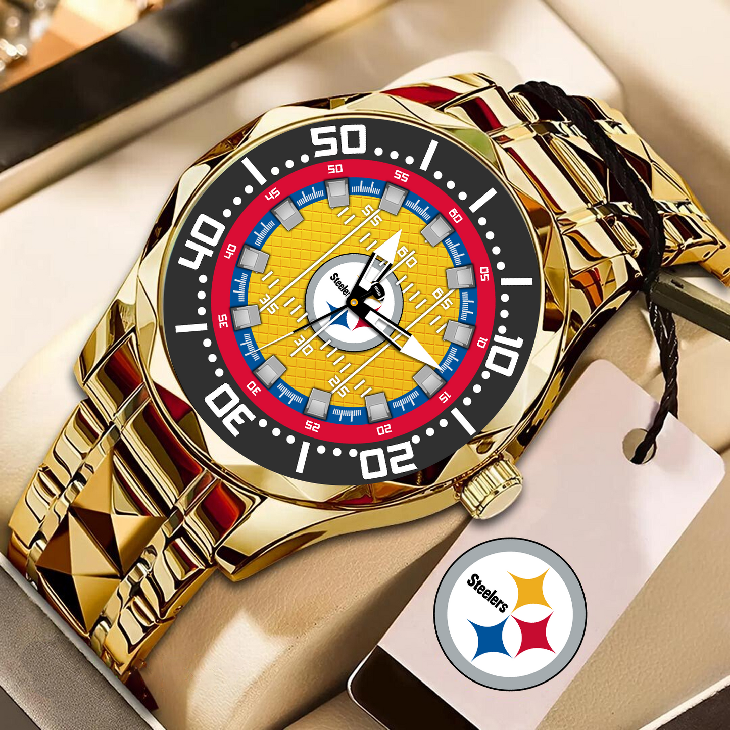 PIT x NFL Men's Watch DATND TANTD