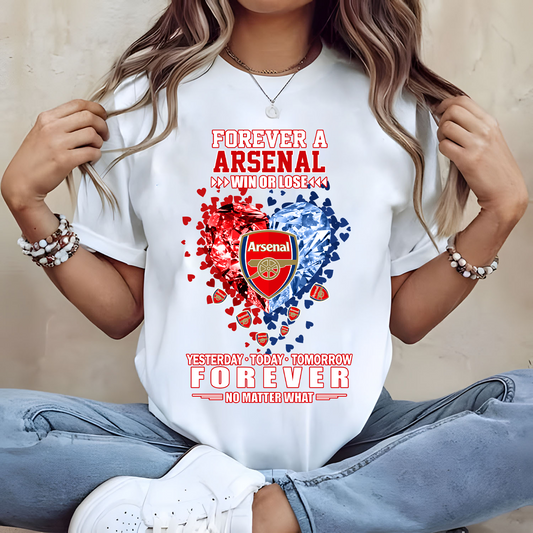 ARS Forever Win Or Lose Yesterday Today Tomorrow Forever No Matter What 2D Shirt DATND TANTD
