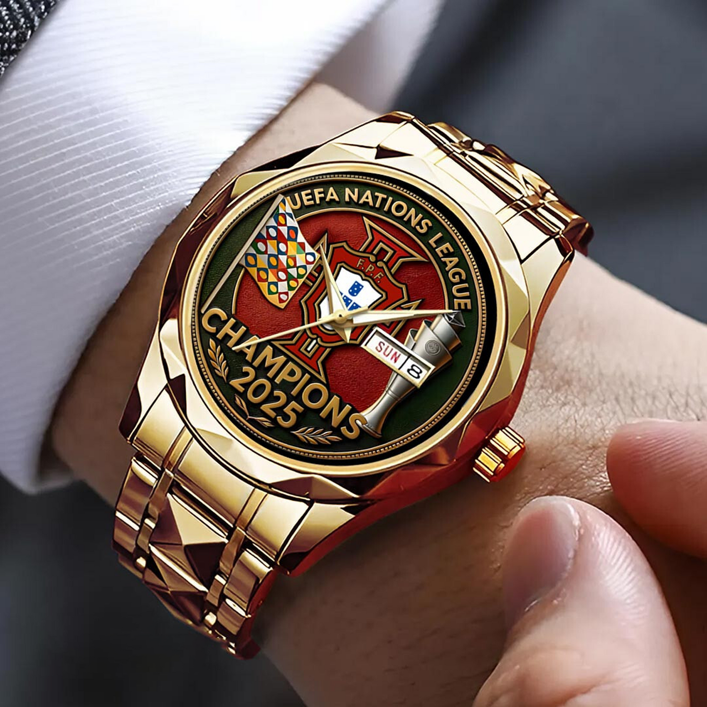 PNFT Alloy Luxury Quartz Watch V1 DATND TANTD