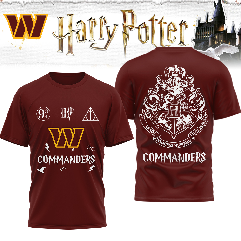 WC Premium NFL x Harry Potter 3D Shirt DDT CTND