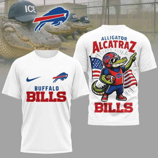 BB Premium NFL x Alligator Alcatraz 3D Shirt DDT 220725 TTV