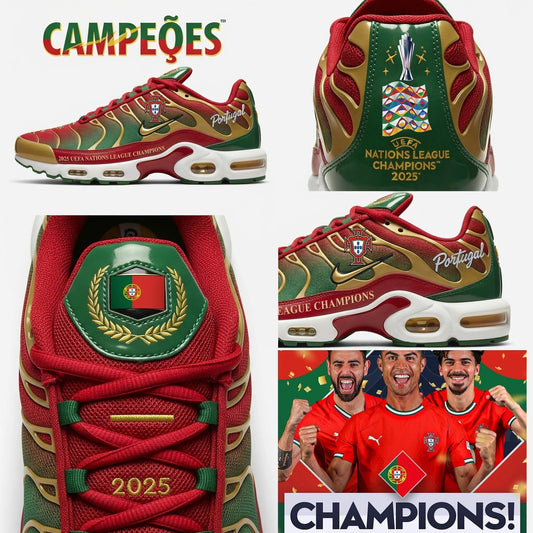 Portugal National Football Team Champions Air Max Shoes Plus DDTCTND