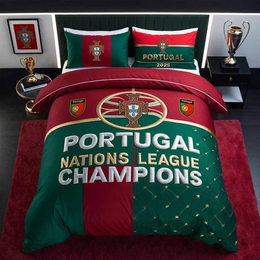 Portugal National Football Team Champions Bedding Set DDTCTND