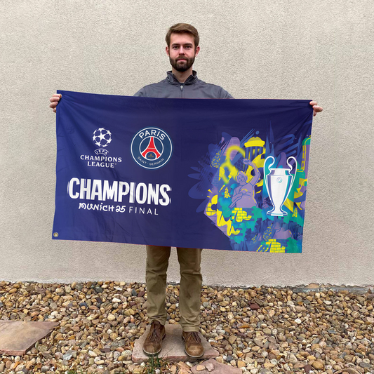 Paris SG 3D House Flag V3 0206 DatND DVT