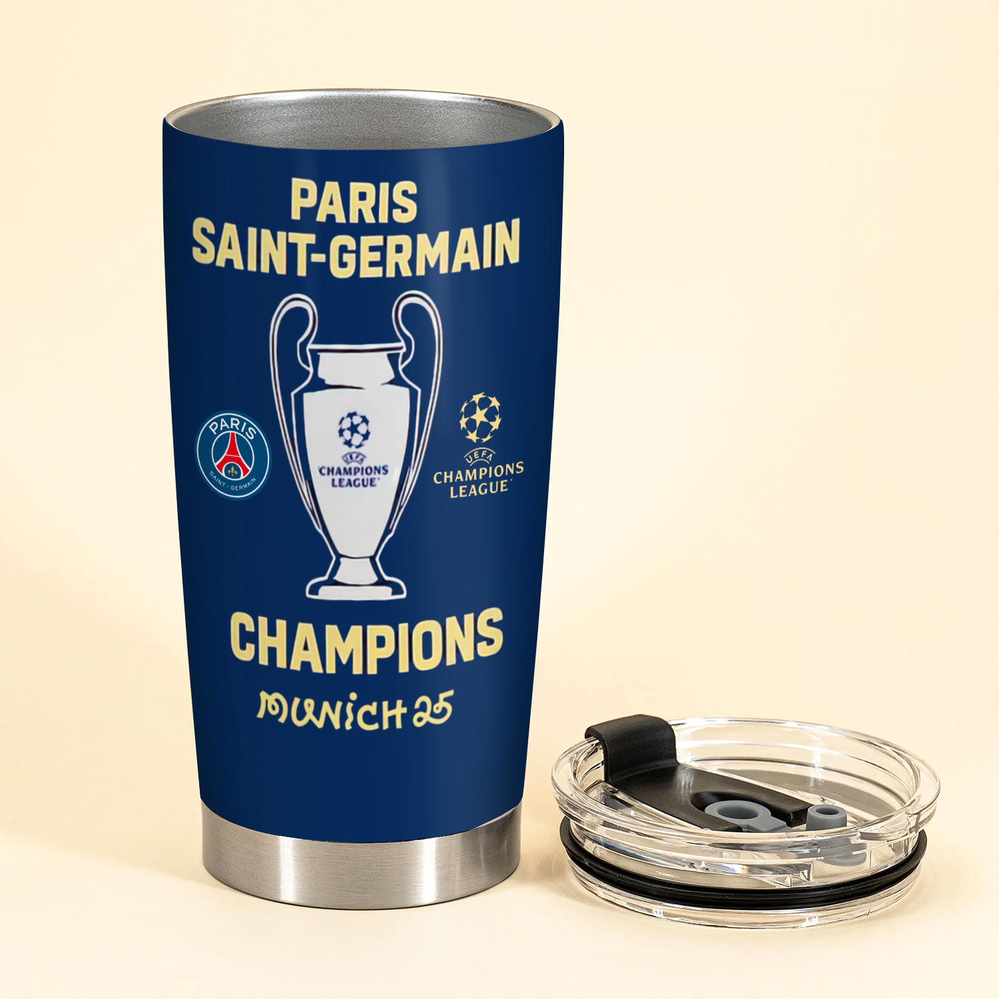 Paris SG UEFA Champions League V20 Winner Tumbler DDTCTND