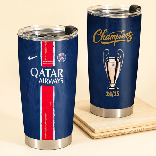 Paris SG UEFA Champions League V18 Winner Tumbler DDTCTND