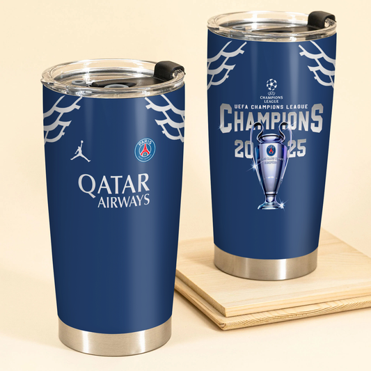 Paris SG UEFA Champions League V8 Winner Tumbler DDTCTND