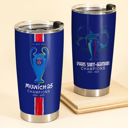 Paris SG UEFA Champions League V16 Winner Tumbler DDTCTND