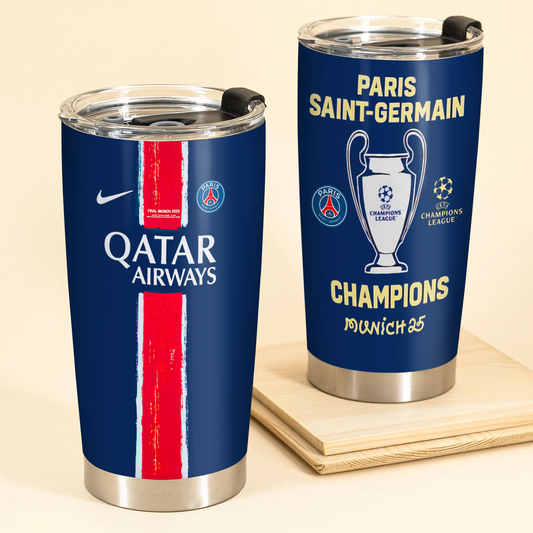 Paris SG UEFA Champions League V20 Winner Tumbler DDTCTND