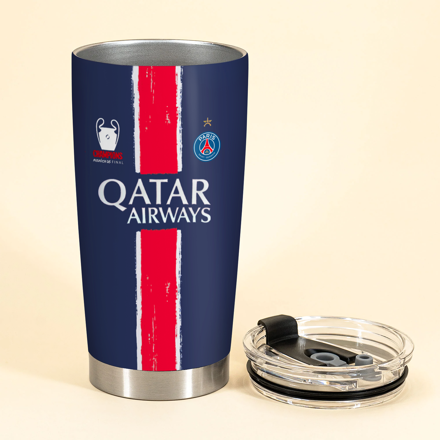 Paris SG UEFA Champions League V10 Winner Tumbler DDTCTND