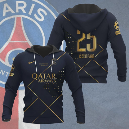 Paris SG UEFA Champions League Champions V34 Shirt DDTTTV