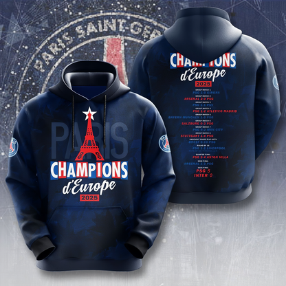 Paris SG UEFA Champions League Champions V35 Shirt DDTNTL