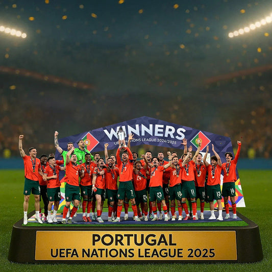 Portugal National Football Team Premium V9 Acrylic Plaque DDTTTV