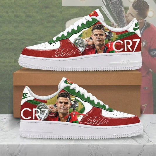 Portugal National Football Team Champions AF1 Sneaker DDTCTND
