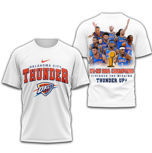 OKC NBA Finals Champions 2025 V10 Shirt DDT TTV