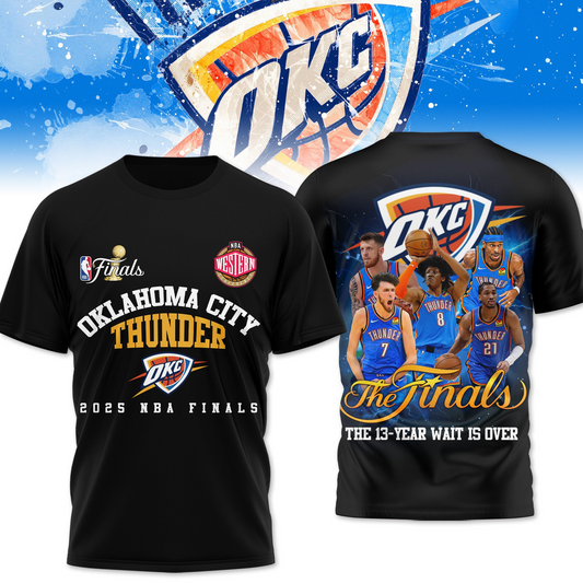 OKC NBA Finals Champions 2025 V17 Shirt DDT TTV