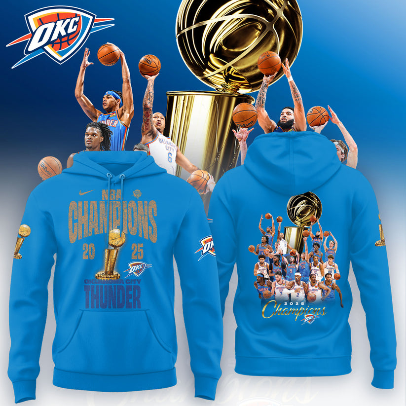OKC NBA Finals Champions 2025 V37 Shirt DDT TTV