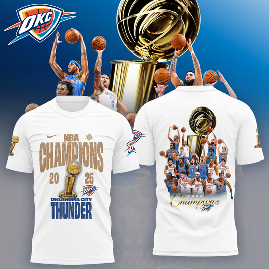 OKC NBA Finals Champions 2025 V37 Shirt DDT TTV